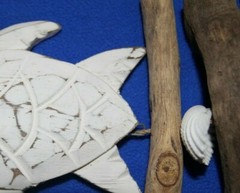 Seaside Wedding Sea Turtle Driftwood Hanging Mobile Decor – G-77