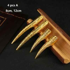 Traditional Chinese Long Nails Qing Dynasty Palace Dance Performance Prop Decor