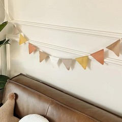 3.93 Feet Triangle Flag Banner Bunting Pennant for Kids Teepee Tent,Party and…