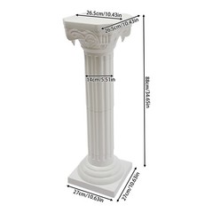 2Pcs Wedding Roman Column 88cm Party Event Decoration Column Flower Column Stand
