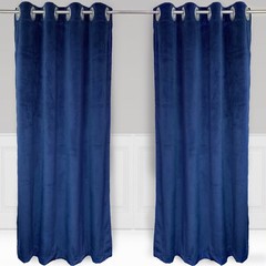 YCC Linens – Velvet Curtains with Grommets (2 Panels)