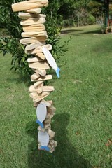 Beach Wedding Driftwood Table Runner, Handmade, 38″ G-71