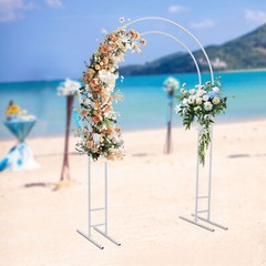 Metal Stand Arch 7.2ft Wedding Balloon Backdrop Party Stand For Garden Outdoor
