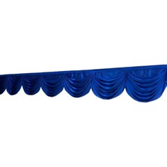 3/6M Long Tassel Faux Silk Swag Drape Panel Party Stage Event Background Decor