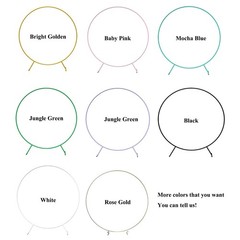 LANGXUN Gold Metal Balloon Arch Kit for Wedding and Birthday Party (Open Box)