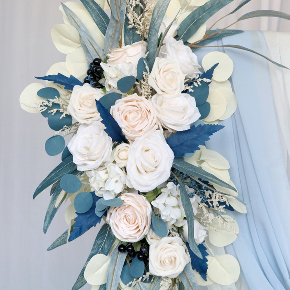 Wedding Arch Corner Flower Decor Large 90x45cm