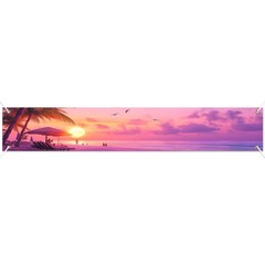 Hello Summer Banner 118 x 20 inch Summer Hawaiian Theme Beach Party Decoratio…