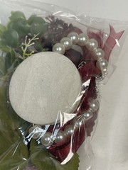 Shjenleifa 2Pcs Burgundy Wine Red Rose Wrist Corsage & Boutonniere Set Wedding