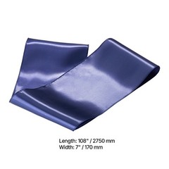 Uimoso 50PCS Navy Blue Elastic Chair Sashes for Weddings, Parties, and Dining