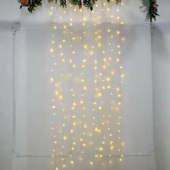 5 feet Icicle LED Fairy STRING LIGHTS Backdrop Garland Party Home Decorations