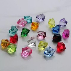 20*27mm Crystal Plastic Gem Stone Ice Rocks Table Scatter Vase Fish Tank Decor