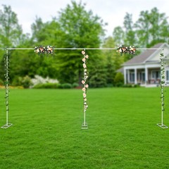 3x6m Wedding Decoration Stand 20mm Square Tube Backdrop Frame With 1m Sections