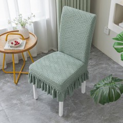 Chair Cover Dining Room Elastic Thick Seat Cover Slipcover Home Decor 1/4/6Pcs