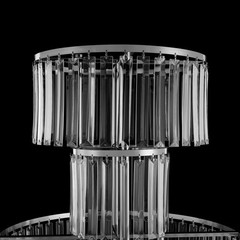 5 Tier Flower Stands, 2PCS Flower Stands, Crystal Flower Stands Round Modern