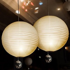 8 Pieces 30 Inch White Jumbo Paper Lanterns Large Hanging Chinese Japanese Pa…