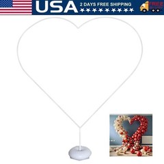 Large Balloon Arch Kit Wedding Heart Arch Stand Love Balloon Column Arch Frame