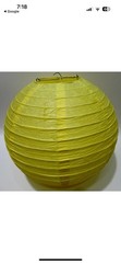 12″ Colorful Yellow / Black / Cream Chinese Paper Lanterns Weddings / Parties