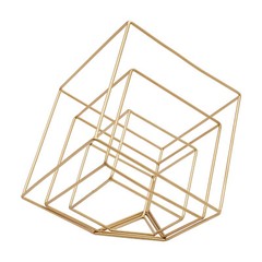 12Pcs Metal Geometric Flower Stand Elegant Gold Wedding Centerpieces Party Decor
