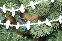 Valentines Day Gift Seashell Home Decor Long Seashell Garland, 96″+ G-94