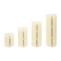 Set of 4 DIY Cardboard Flower Cake Stand Weddings Centerpiece Decoration Column