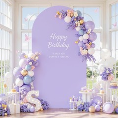 Stretch Spandex Archway Cover with Zipper Fits 4FT–7.2FT Wedding Decor Backdrop
