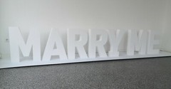 MARRY ME Letters 70x10cm Wedding Decoration Event Marriage Proposal Decoration