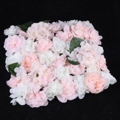 60x40cm 6 Pieces Artificial Flower Wall Panel Wedding Venue Rose Hydrangea Wall