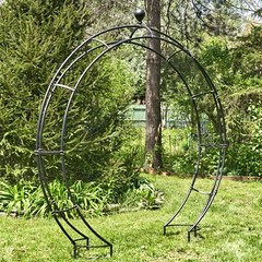 8.5 Ft. Tall Large Elegant Round Garden Arch Moon Gate