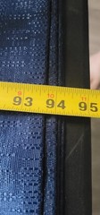 Navy Blue Banjo Cloth Pipe & Drape Backdrop Panels (4′ x 8′) — Used Once!