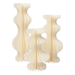 3 Pieces Cardboard Flowers Stands Centerpieces Tabletop Flower Road Leads
