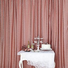 Metallic Rose Gold BACKDROP 20×10 ft Spandex Party Wedding Decorations WHOLESALE