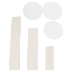 3PCS Cylinder Pedestal Stands Sturdy Multi-Use Display Columns for Wedding,