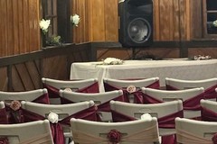 Burgundy Satin Chair Sashes, Solid/Plain, Reusable Wedding Chair Decor