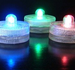 LED Bright Floral Double Tea Submersible Light Floralyte Wedding Party Floralyte