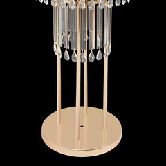 Crystal Flower Stand 3 Tier Round Pedestal Stand for Wedding Road Lead T Stage