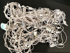 8ft Pre-Lit Arch Warm White Lights Metal Steel Construction Wedding Lighted 2001