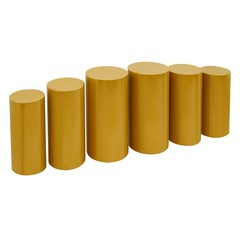 6 Pedestal Stand Party Iron Round Column Riser Wedding Party Display Decoration