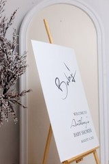 Baby Shower Welcome Sign – Baby Shower Decor – Custom Acrylic Sign-Bridal Shower