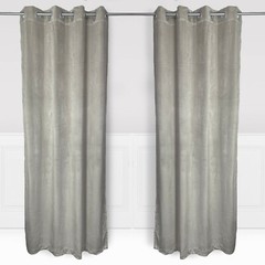 YCC Linens – Velvet Curtains with Grommets (2 Panels)