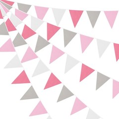 10M/33Ft Multicolor Bunting Banner Wedding for Birthday Baby Shower Party Decor