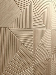 Acoustical Wall Panels,6 Pack 23.6×23.6 Inch UV Wood Texture Wall Art for L