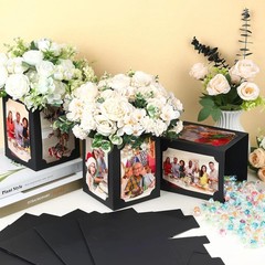 12 Pcs Picture Centerpieces for Table – 6 Inch Photo Display Frame & Black