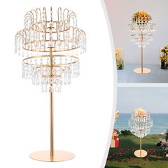 5 Tiers Flower Stand Tabletop Flower Stand Floor Standing Wedding Flower Stand