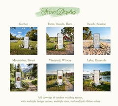 Bridal Shower Welcome Sign Wedding Seating Chart Banner