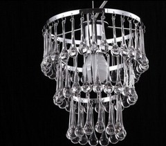 30pcs 20*80mm Raindrop K9 Crystal Chandelier Hanging Pendant Prisms Suncatcher
