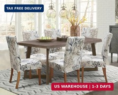 SPRINGRICO Chair Covers for Dining Room Set of 4, Stretch Dining Chair Cover, Wa