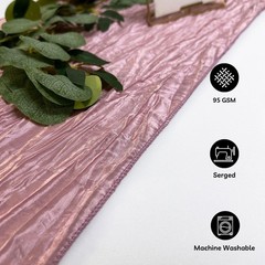 Crinkle Taffeta Chair Sashes Dusty Rose Pack of 10 Sashes Weddings Events Hotels