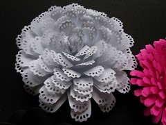 Paper Flowers 3D Handcrafted 5 pcs Mixed DIY Wedding Party Decor Craft Scrapbook