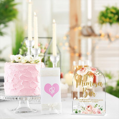 Acrylic Wedding Signs, Bridal Shower Decorations, Mimosa Bar Signs for Reception