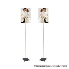 Wedding Easel Stand Floor Mount Advertising Posters Picture Photo Display Stand